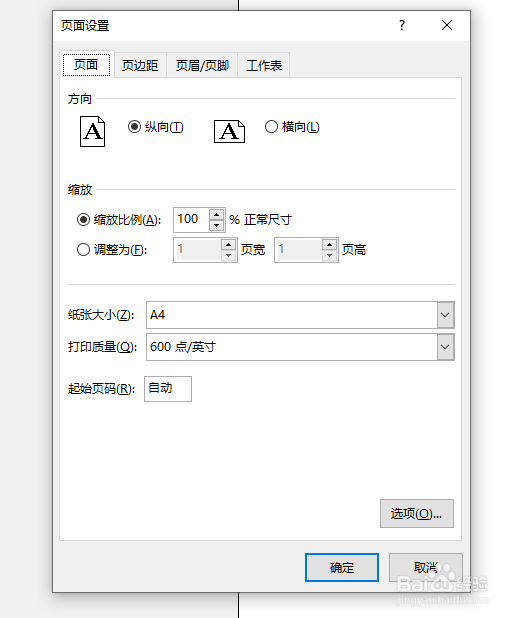 Excel2019版本打印的时候如何设置页边距