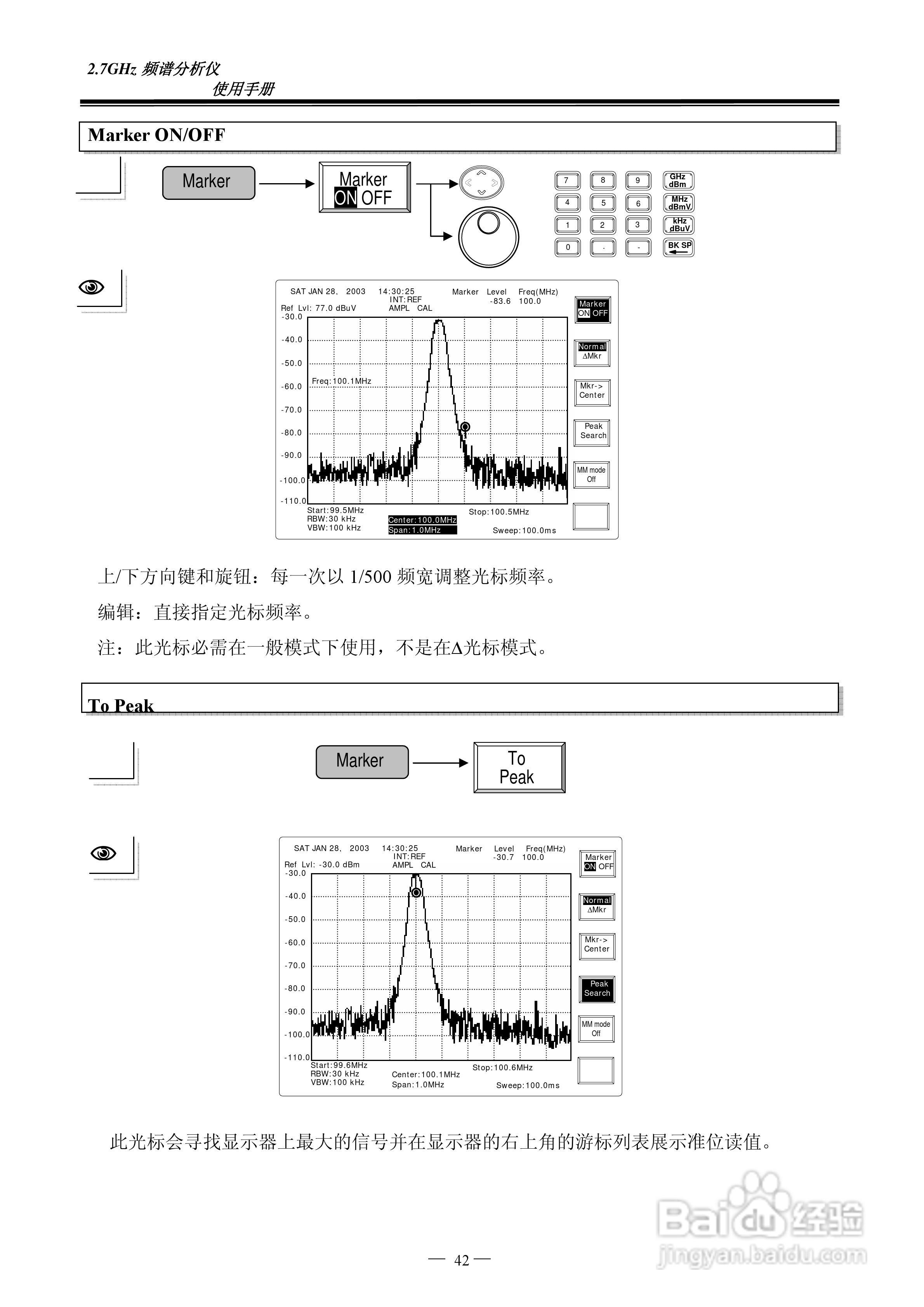 频谱分析仪GSP-827操作手册:[5]