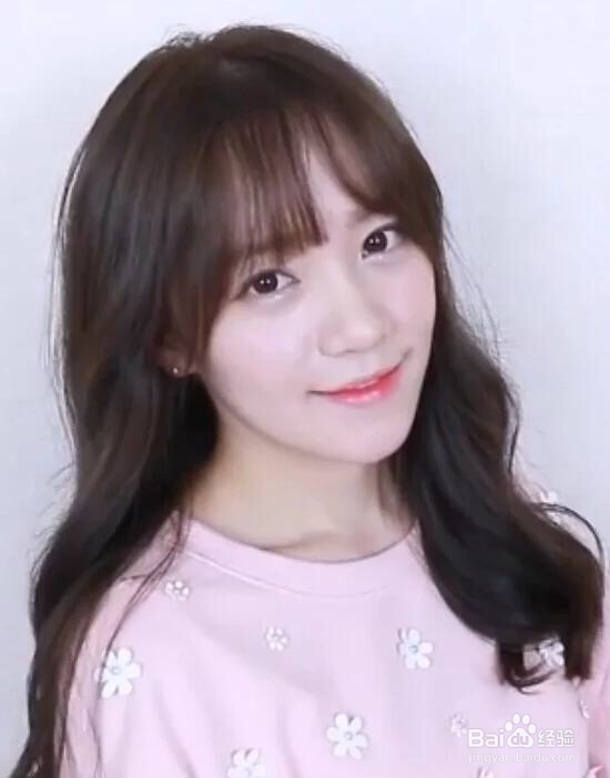 怎么打造韩式空气刘海