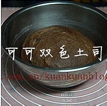 在家烤西点：[9]可可双色土司