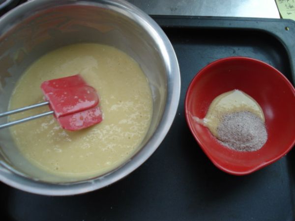 咖啡彩绘蛋糕卷