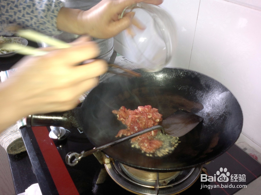 如何煸炒制肉丝