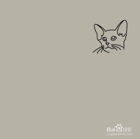 如何手工画小猫咪的简笔画？