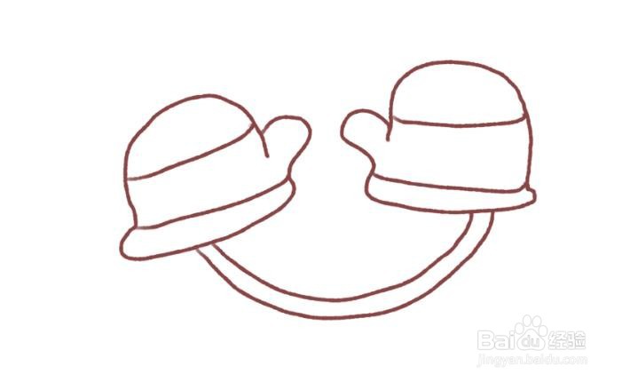 sketchbook怎么画一双手套