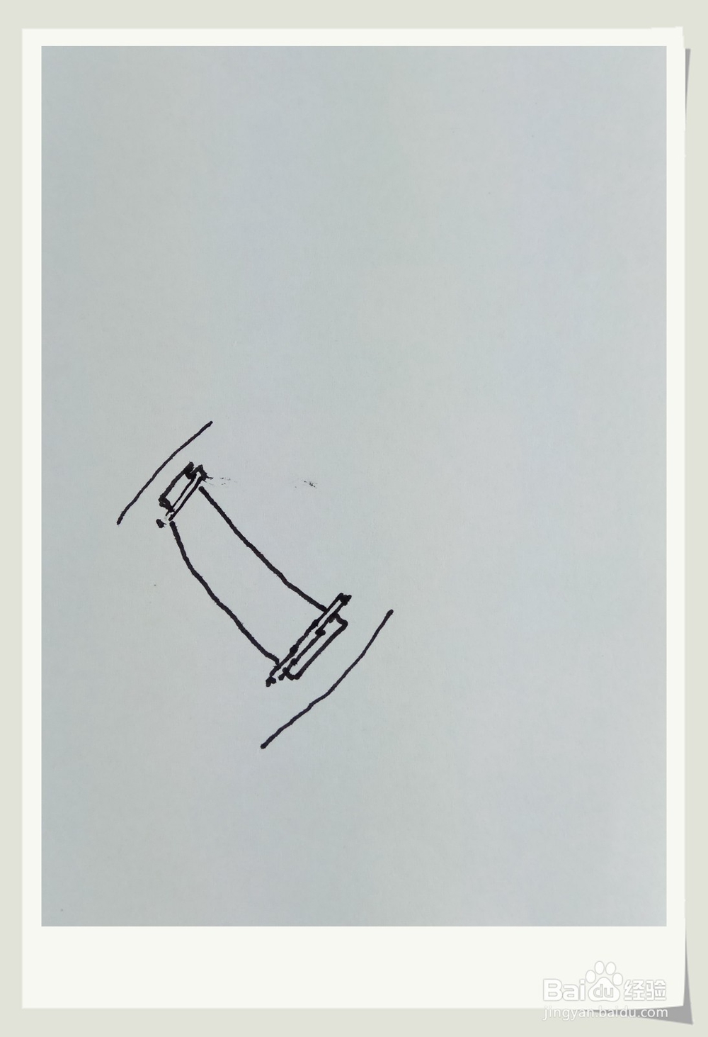 怎样画钢笔画“擦板”？