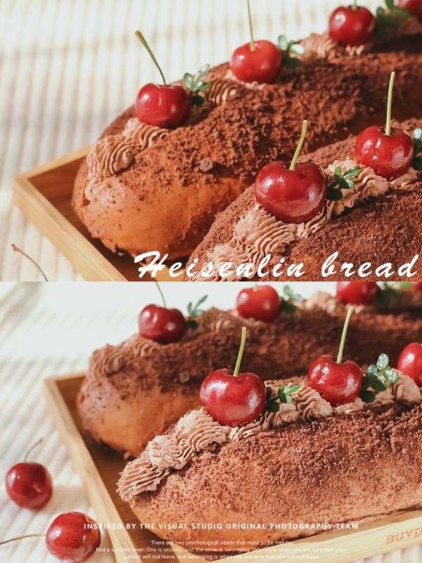 魔法巧克力黑森林面包