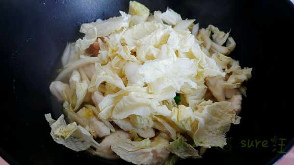 葱油白菜烧藕圆