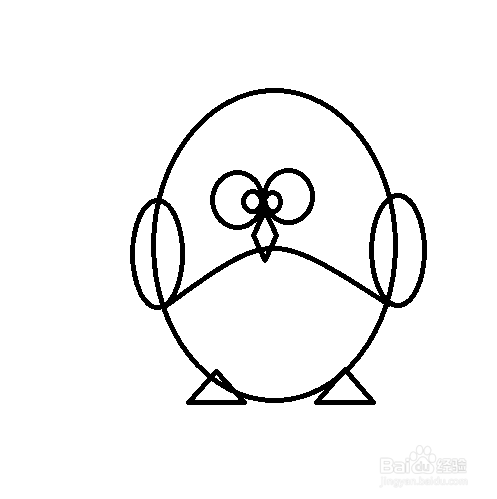 怎么样简笔画企鹅