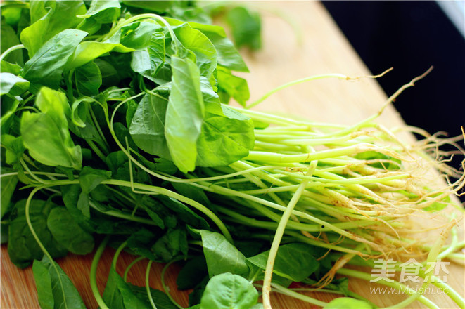 蒜香米苋的做法