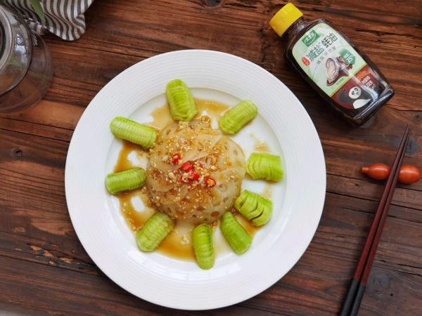 凉拌簑衣藕片丨拯救夏天无食欲