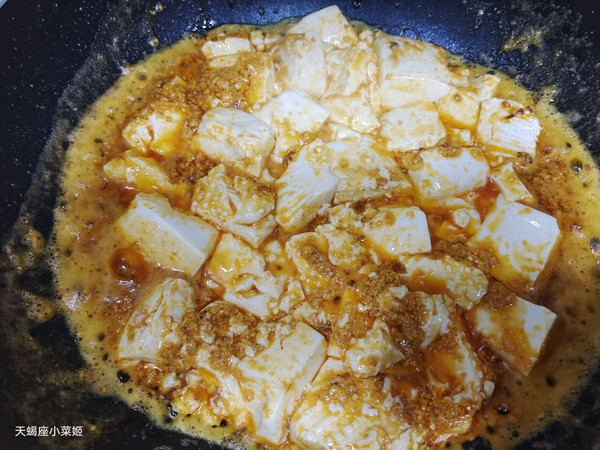 虾仁蟹黄烩豆腐