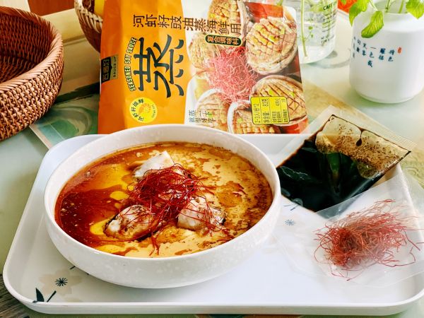 河虾籽鳕鱼蒸蛋