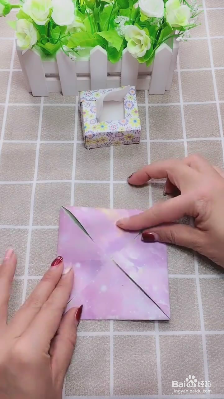 如何制作迷你抽纸盒