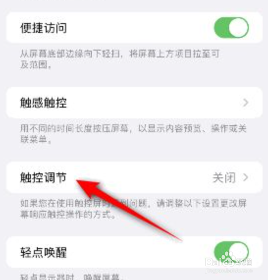 iphone忽略重复触控怎么开启