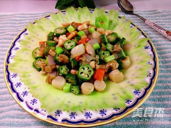 秋葵贝丁的做法