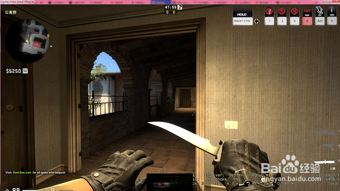 【STEAM游戏】CSGO炼狱小镇警守二楼单向烟教学