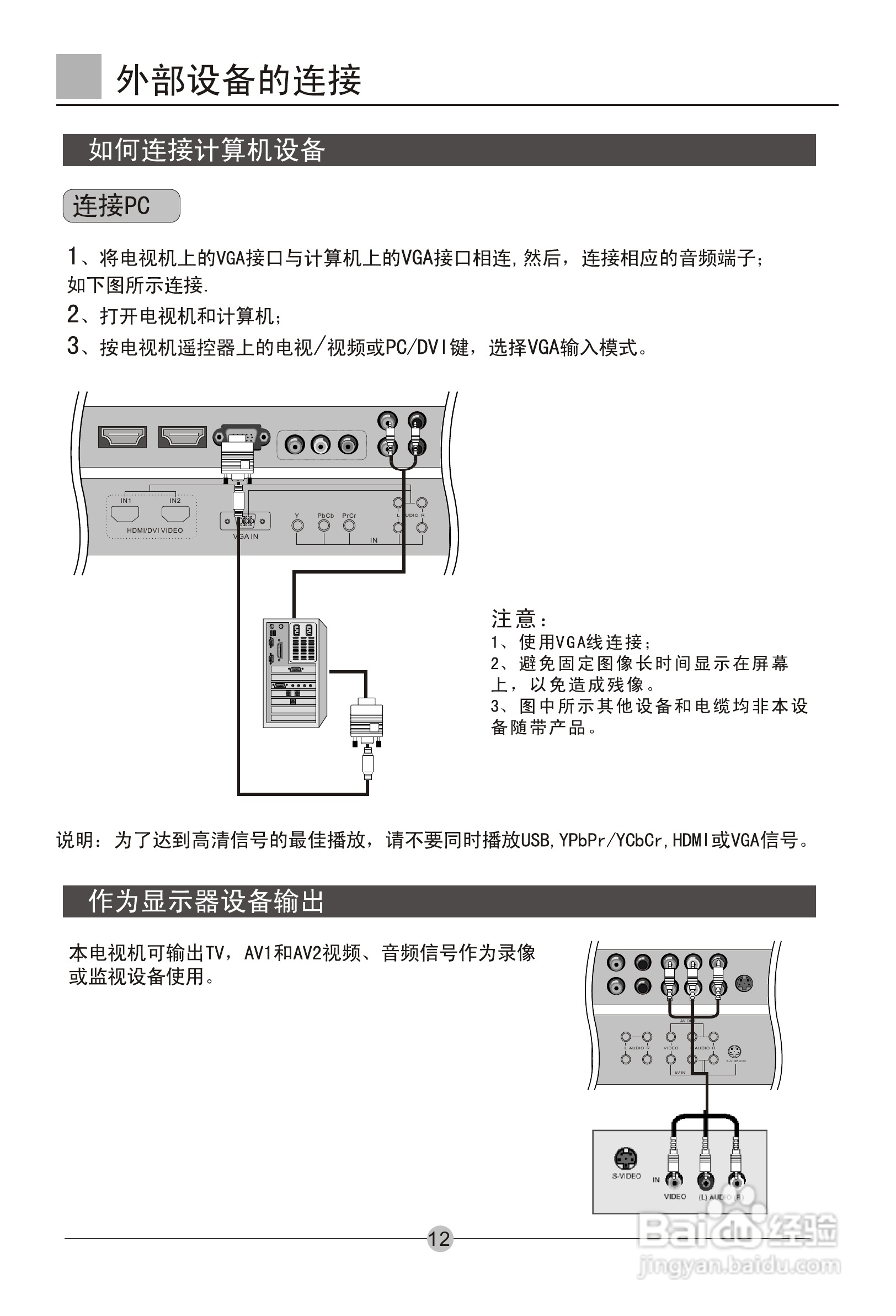 海尔彩色电视机P50A11-AK使用说明书:[2]