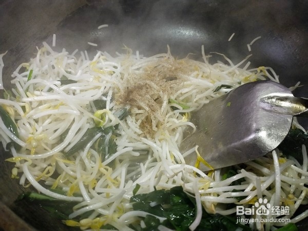 怎么做出美味爽口的韭菜炒绿豆芽