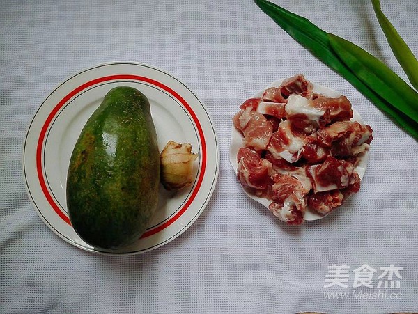 排骨木瓜汤的做法