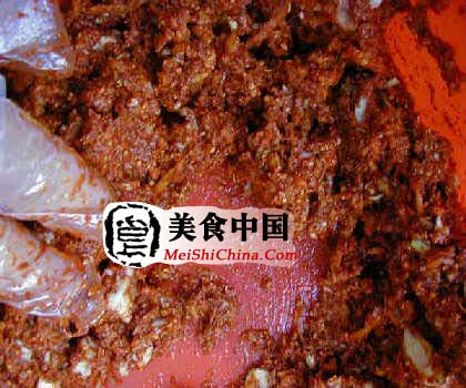韩国辣白菜的制作方法