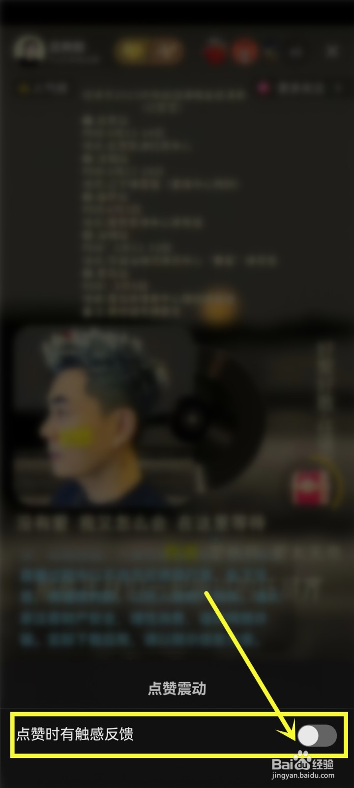 抖音极速版点赞震动怎么关