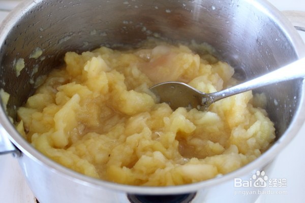 在家自制苹果酱