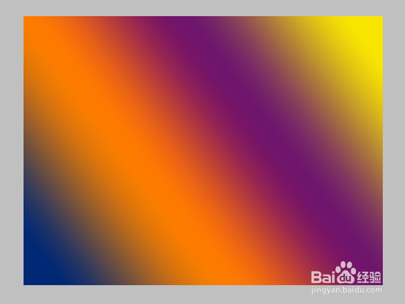 如何利用ps制作五彩效果