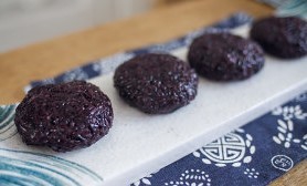 紫米肉松小贝的做法