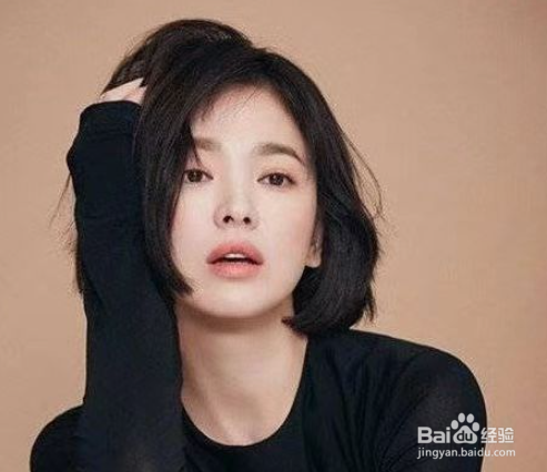 不显老的短发烫发