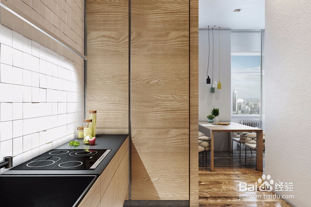 大胆的装饰主题,小公寓的软装设计