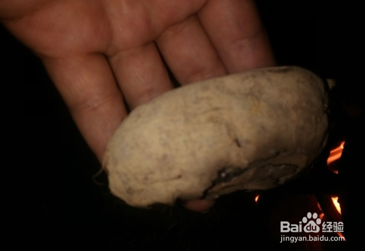 农家地道烤红薯的经典做烤法!