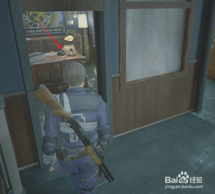 生化2重制版里昂里关攻略56:收集隐藏处的物品