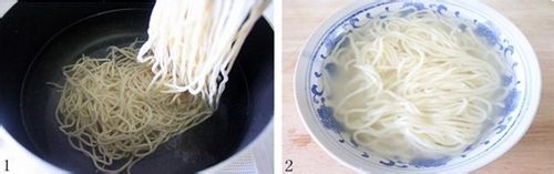 面条新做法美味蒜汁红油凉面
