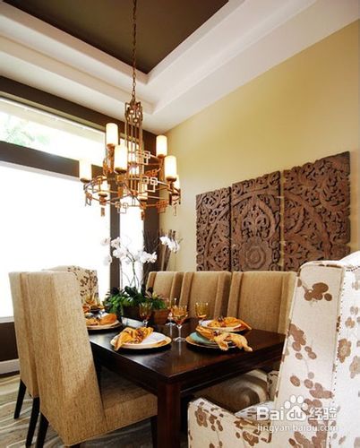 12个中式风格餐厅设计细品清雅端庄