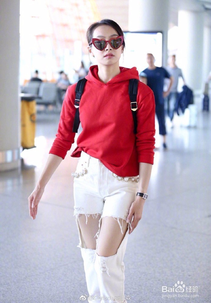 宋茜的时尚越来越不懂了,