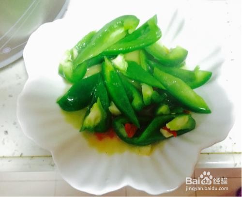 椒香沙茶牛肉炒青椒 做法