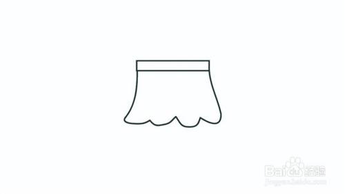 短裙怎么画才好看