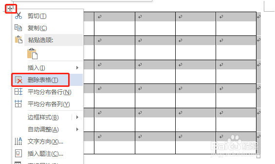 Word怎么设置和删除虚拟表格