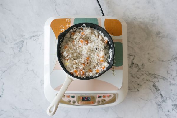 梭子蟹蒸糯米饭