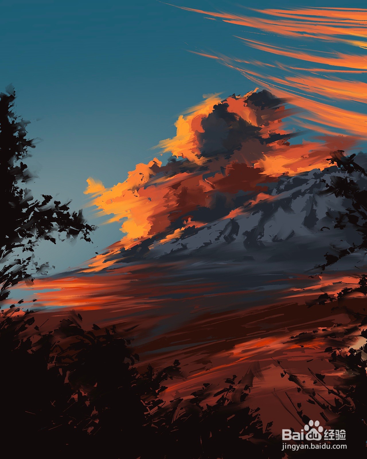 【iPad绘画】procreate云彩详细图文教程