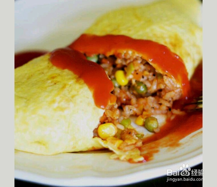 家常番茄蛋包饭