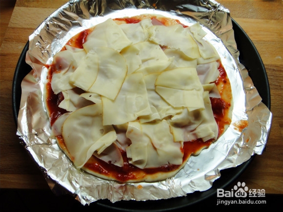 意大利香肠比萨简易版