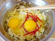 【花样包菜】--包菜鸡蛋饼