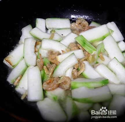 家常虾米炒冬瓜