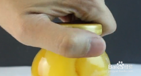 罐头快速打开的方法