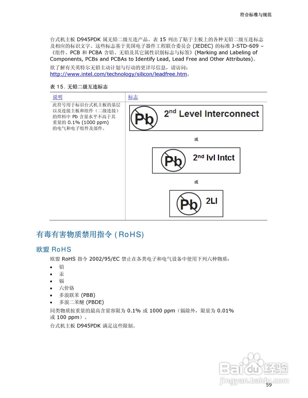Intel D945PDK主板说明书:[6]