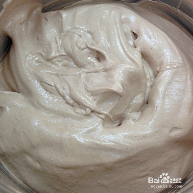 巧克力戚风蛋糕的做法 海绵蛋糕 烤箱烤蛋糕