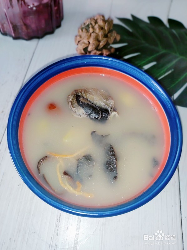 美味虫草乌鸡汤