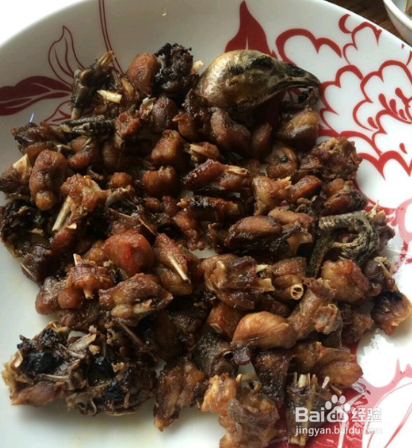家养雀肉的做法