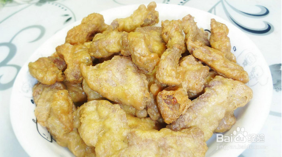 怎么做出油炸里脊肉